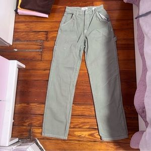 Green carpenter pants (lightly worn)